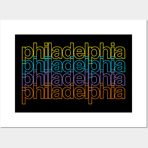 Philadelphia City Wall Art by newledesigns